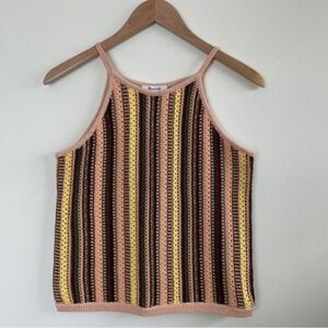 Madewell XL Crochet Janson Sweater Tank